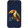 Tokyo Toons Custodia per iPhone SE (2020) / 7/8 Tucano Tropicale di Frutta Arte Colorata Esotica