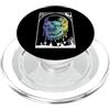 Funny Halloween Shirts Scary Gifts Men W Arte grafica arcobaleno spaventoso di Halloween del teschio di fusione colorato PopSockets PopGrip per MagSafe