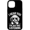 Fun Toy Poodle Dogs Cool Toy Poodle Desi Custodia per iPhone 15 Barboncino giocattolo divertente barboncino