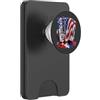 Orchestra-Musica-Strumento Accessori Reg Drip-Paint Fisarmonicista Accordion suonatore d fisarmonica PopSockets PopWallet per MagSafe
