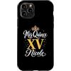 Mis Quince Nicole Tees Custodia per iPhone 11 Pro Mis Quince Nicole 15 Quinceanera Messicano Compleanno XV Festa