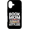 Reading Mother Literature Lover Custodia per iPhone 17 Libro Mamma Girare Pagine Nessun Piano Lettura Amante
