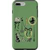 Disney Custodia per iPhone 7 Plus/8 Plus Disney Hocus Pocus Binx & Bows Coquette Collage Halloween