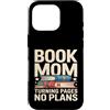 Reading Mother Literature Lover Custodia per iPhone 16 Pro Libro Mamma Girare Pagine Nessun Piano Lettura Amante