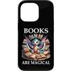 Cup Book Dragon Shirt Books are Magic Ph Custodia per iPhone 13 Pro Books are Magical Dragon Book Lover Read Books Happy Dragons