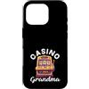 Casino Gambling & Slot Machine Vegas App Custodia per iPhone 16 Pro Casinò Nonna Slot Machine Gioco d'azzardo Granny Vegas Jackpot