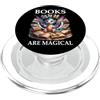 Cup Book Dragon Shirt Books are Magic Ph Books are Magical Dragon Book Lover Read Books Happy Dragons PopSockets PopGrip per MagSafe