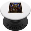 Holy Art San Michele Arcangelo PopSockets PopGrip Adesivo