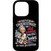Funny Cruise Grandma In Her Seventies Tr Custodia per iPhone 14 Pro Mai sottovalutare la vecchia donna ancora naviga nei suoi settant'anni