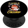Casino Gambling & Slot Machine Vegas App Id Piuttosto Essere Al Casino Slot Machine Gioco D'azzardo Poker PopSockets PopGrip Adesivo