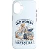 Funny Cruise Grandma In Her Seventies Tr Custodia per iPhone 16 Mai sottovalutare la vecchia donna ancora naviga nei suoi settant'anni