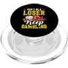 Casino Gambling & Slot Machine Vegas App Non essere un perdente tenere gioco d'azzardo Casino Roulette PopSockets PopGrip per MagSafe