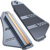 GRAUGEAR HeatPipe - Dissipatore di calore per M.2 NVMe SSD 22110, 2280, 2260, 2242, 2230, adatto per espansione della memoria PlayStation®5, 4 dischetti termici inclusi G-PS5HS04