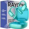 Raycon Essential Open Earbuds - Cuffie True Wireless Open Ear Bluetooth 6.0, ultra leggere, design con gancio confortevole, resistente all'acqua IPX5, 36 ore di durata della batteria (menta)