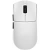 ATK Blazing Sky X1 V2 Mouse da gioco wireless, leggero da 54 g, sensore PAW3950Ultra, MCU Nordic 54L15, interruttori ottici, nuovo dongle GEM 8K, doppia modalità 2.4G/Wired (Ultimate, bianco)