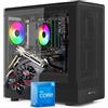 Nuwo PC Gaming Fisso i5 fino a 3,8GHz | 16GB RAM | SSD 500GB | GTX 960 4GB | Windows 11 Pro Preinstallato | Computer Desktop Gaming | Wifi Ready | Pronto all'Uso - Arcade