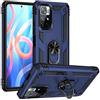Max Power Digital MPD Cover per Xiaomi Redmi Note 11/Redmi Note 11s con Girevole Anello 360 Gradi Custodia Magnetica Antiurto Rigida Resistente Protettiva Case Bumper Ring (Xiaomi Redmi Note 11/Redmi Note 11s, Blu)