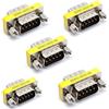 Oiyagai 5 Pezzi Adattatore Cambia Genere RS-232 DB9 Serial Maschio a Maschio
