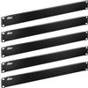 Tecmojo Copertura Cieca 1U, Pannello di Montaggio su Rack per Armadi Server da 19 Pollici, Rack di Rete, Involucri e Armadi, 5 Pezzi, Nero