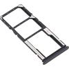 Generico Ricambio compatibile con XIAOMI REDMI 9AT (6.53) M2006C3LVG Carrello Vassoio alloggio tray porta scheda nano Sim1+ SIM 2 + SLOT SLITTA Alloggio Memoria Micro Sd CARD nero