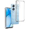 REY Cover in Gel TPU Anti-Shock per Oppo A60 4G, Morbido Silicone Custodie Protettivo Case, Anti-Scratch, Protettiva Sottile Back Cover