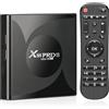 Dulmssxy Android TV Box,X13 Pro Android 13.0 TV Box 4GB RAM 64GB ROM RK3528 Quad-Core 64bit Cortex-A53 Mali 450 MP2 GPU Support 8K 3D 1080P 2.4/5.0GHz WIFI BT5.0 10/100M Ethernet DLNA HDMI 2.0 H.265 USB 3.0