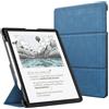 MoKo Custodia Supporto per 11 Kindle Scribe 3rd& Colorsoft,Sarga Azul | Copertina a Tre Ante con Spazio per Penne, Auto Sonno/Sveglia,per Kindle Scribe 3rd e Kindle Colorsoft 1st 2025