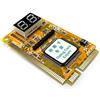 yoligan Multifunzione 3 in 1 Schede di Debug Esperto Mini PCI PCI-E PC Laptop Analizzatore Tester Diagnostica Post Test Card Parte