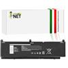 New Net - Batteria PKWVM [11.4V - 8333mAh] compatibile con Dell Precision 7550, 7560, 7750, 7760