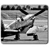 Destination Vinyl Ltd Confortevole Mat Mouse - Vintage Spitfire aereo aeronautica 23.5 x 19.6 cm (9.3 x 7.7 pollici) per il calcolatore & computer portatile, ufficio, regalo, base antiscivolo - RM12729