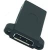Zolynx Adattatore di Estensione Femmina A Femmina DisplayPort DP con Design per Montaggio A Pannello.