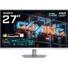 Gigabyte MO27Q2A ICE Monitor Gaming OLED 27" 2K QHD - 2560 x 1440, 280Hz, 0.03ms, 250 cd/m², FreeSync Premium Pro, DisplayHDR True Black 400, HDMI 2.1, DisplayPort 1.4