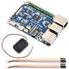 Waveshare ESP32-P4-WIFI6-DEV-KIT High-Performance Development Board, Based on ESP32-P4 & ESP32-C6, Supports Wi-Fi 6, Bluetooth 5 & BLE 5, Bundle with Board and Speaker