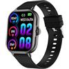XGVIEGZ Smart Watch per donne e uomini, smartwatch da 2 pollici con cardiofrequenzimetro, ossigeno nel sangue e monitoraggio del sonno, orologio fitness tracker (effetto/risposta chiamata), impermeabile IP67,