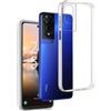 REY Pack 3X Cover in Gel TPU Trasparente per TCL 40 NXTPAPER 4G - TCL 50 SE 4G, Ultra Sottile 0,33 mm, Morbido Flessibile, Custodia Silicone