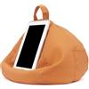 Raypontia Pouf per tablet, 23 x 23 x 15 cm, pouf per cellulare, supporto per tablet, supporto per tablet, supporto per tablet, supporto per tablet, supporto per tablet, colore arancione
