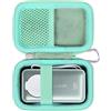 Khanka Custodia rigida di ricambio per Anker MagGo Power Bank per Apple Watch 10.000 mAh, custodia da viaggio per batteria Anker 35 W Max (solo custodia) (Verde)
