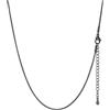 FaithHeart Collana Uomo Donna, Catenina Serpente Tonda,Larga 1,2mm Lunga 45cm, 316L Acciaio Inossidabile, Impermeabile di Alta Qualità, Gioielli da Regalo