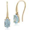 Gemondo Acquamarina Orecchini, 9ct Oro Giallo 0.78ct Acquamarina Orecchini A Goccia