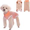 PLUSHCEWT Tuta per il recupero del cane, tuta post-operatoria per cani maschi/femmine, tute chirurgiche anti-leccate per cuccioli, gilet per animali domestici alternativo al collare conico, protezione per