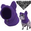 FDGGT Cappuccio Caldo per Cani da 1 Pezzo, Sciarpa Triangolare da 1 Pezzo, Cappello di Protezione per Le Orecchie Dell'Animale Domestico, Cappello Regolabile, Vestiti per Animali Domestici