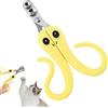 Generisch Clip per unghie per cucciolo di gatto, tagliaunghie per animali domestici, strumento portatile per la cura degli animali domestici, forbici professionali per criceti, conigli, gattini
