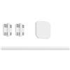 Eglo Set di espansione per sistema a binario Track Plus, prolunga binario | da soffitto, accessorio estensione, plastica bianca, lunghezza 100 cm