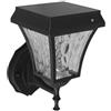 V-TAC VT-982 LED SOLAR WALL LAMP CCT:3IN1 MATT BLACK BODY