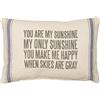 Primitives by Kathy 18293 - Cuscino a Righe, You Are My Sunshine, 15.5 x 10