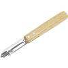 Nirosta Fackelmann 41743 Sbucciatore Manico, Legno, Marrone, 24 x 4,6 x 1,2 cm