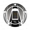 BLACK DOVES GRAPHICS Adesivo 3D Resinato per TAPPO SERBATOIO a 5 fori Compatibile con KAWASAKI moto 2000-2006