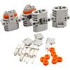 HISports Spina di Collegamento Batteria 50A 600V (2 Set) - connettore Facile e Veloce da installare per Aria condizionata, Camper e roulotte, Spina di Collegamento rapido