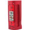 GV-ZONE luce posteriore destra lato destro montaggio luce posteriore montaggio lampada coda lato driver rosso bianco luci di coda compatibile con citroen jumper fiat ducato peugeot boxer 2002 2003 2004 2005