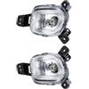 Generic Blocchi Luci Antinebbia Compatibile Con Kia Per Picanto 2017 2018 2019 Paraurti Anteriore Per Auto Lampada Di Guida Faro Fendinebbia(1 pair)